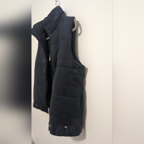 FIG Navy Suede Velvet Feel Vest - Picture 4 of 8